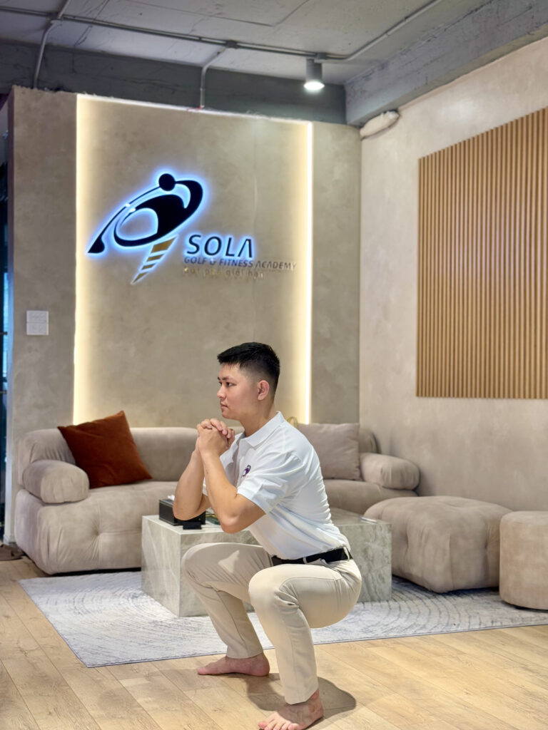 squat 1 - Sự thật bài tập golf specific